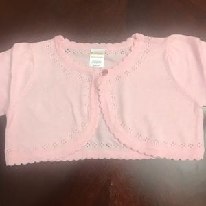 Gymboree Baby Girl Pink Shrug Sweater